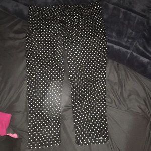 polka dot pants